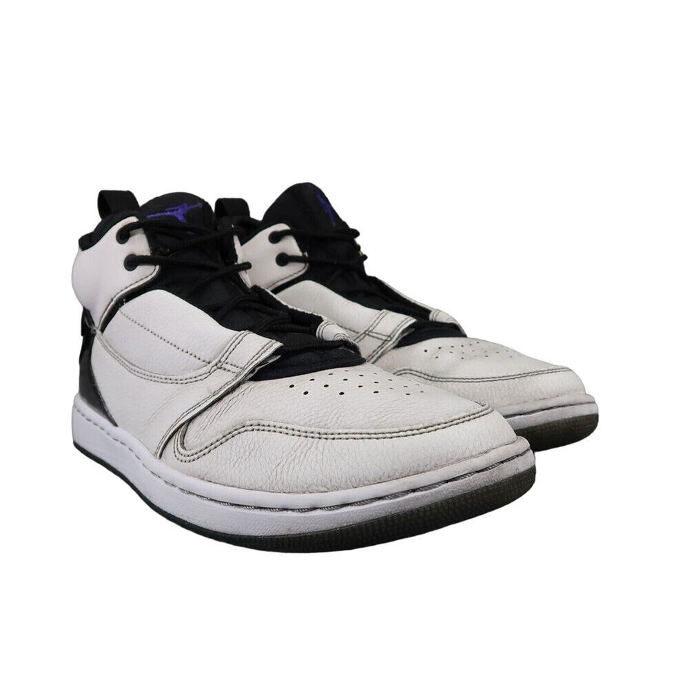 Jordan Sneaker Mens 8 Fadeaway Basketball Shoes Athletic Lifestyle White Concord